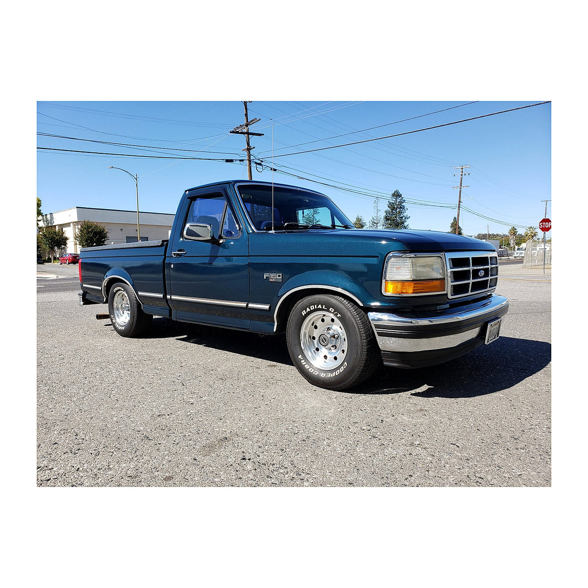 1987-1996 Ford F150 3 inch Front / 5 inch Rear Complete Lowering Kit (Shocks Included) — DJM Suspension DJM3000-3/5