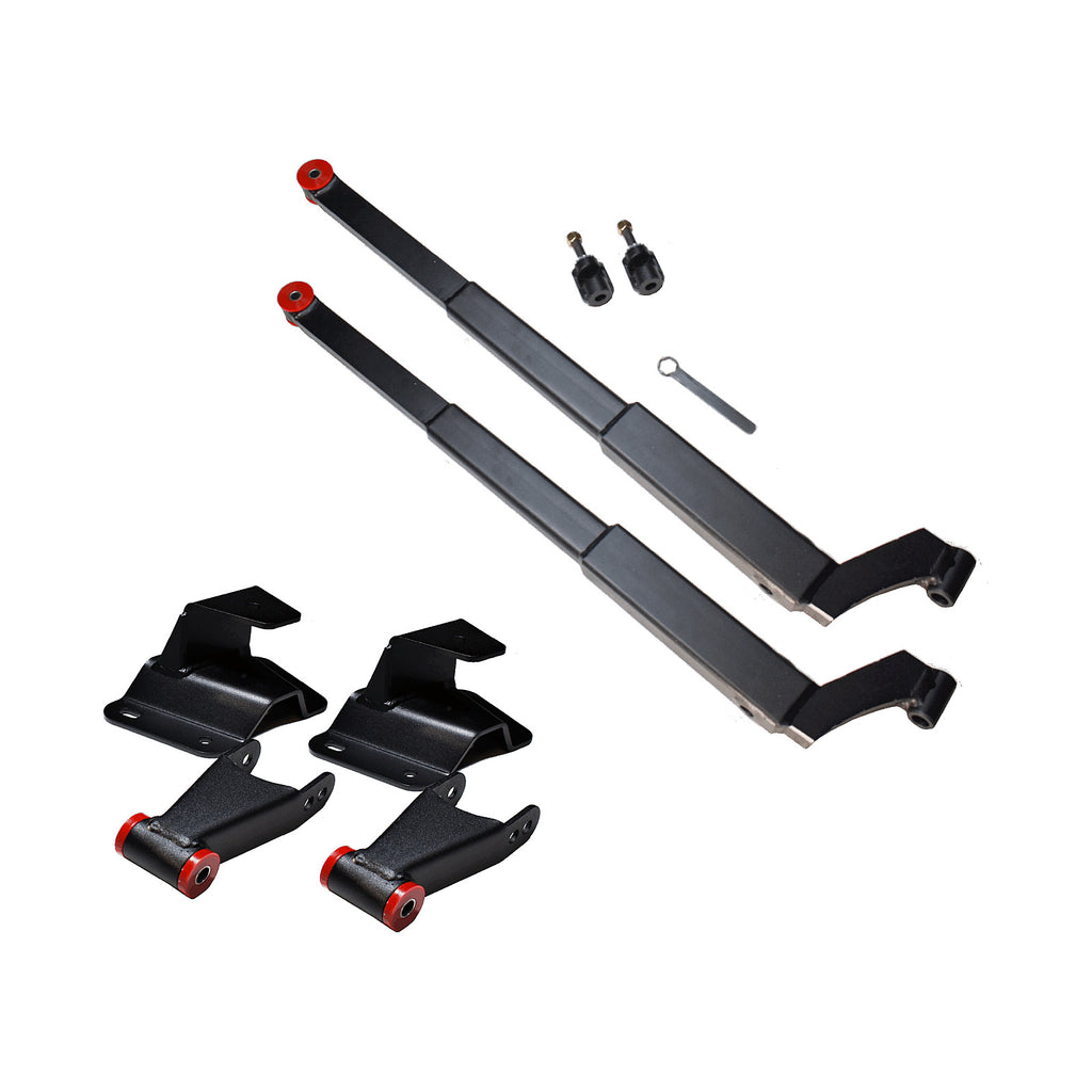 1965-1972 Ford F100 3 inch Front / 4 inch Rear Complete Lowering Kit — DJM Suspension DJM3004-3/4