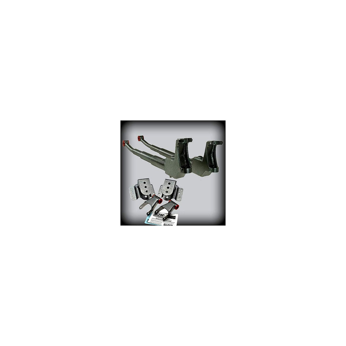1999-2002 Ford Excursion 3 inch Front / 3 inch Rear Lowering Kit — DJM Suspension DJM3016-3/3
