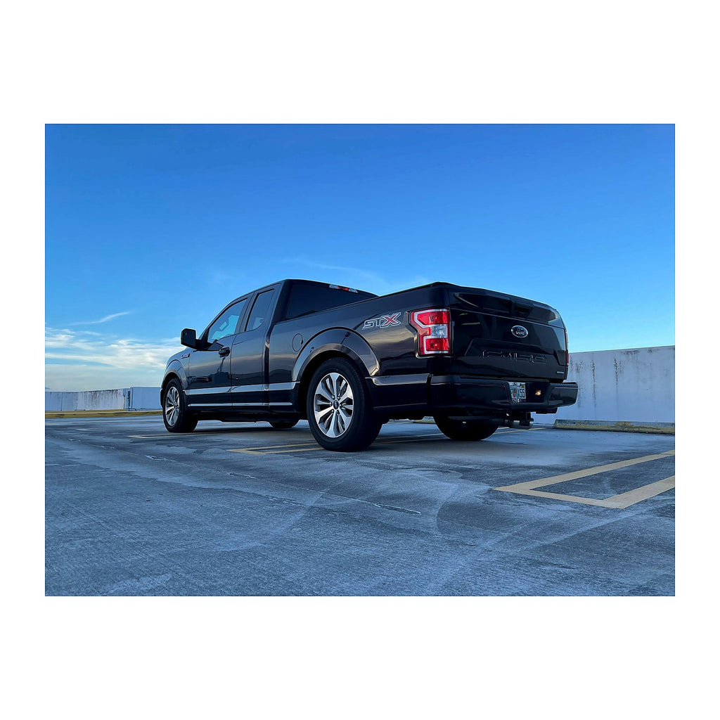 2015-2025 Ford F150 2WD ONLY Complete 3 inch Front / 5 inch Rear Lowering kit (Shocks Included) — DJM Suspension DJM3215-3/6