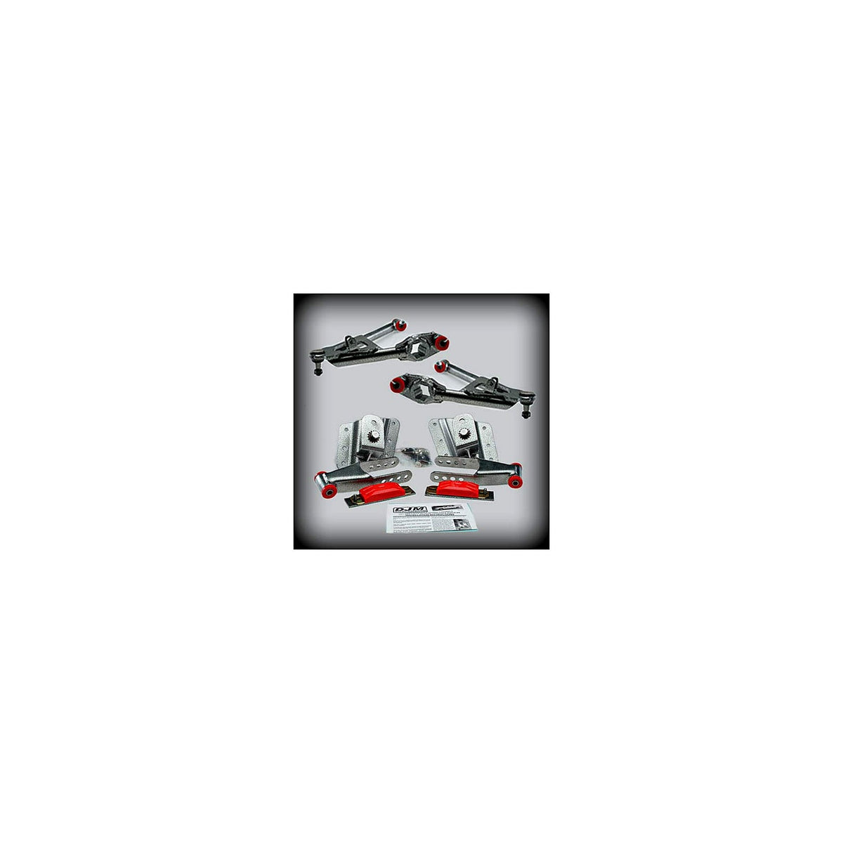 2001 – 2010 Chevy 1500 HD 3 Inch Front / 5 Inch Rear Complete Lowering Kit (Shocks Included) — DJM Suspension DJMEH2602-3/5
