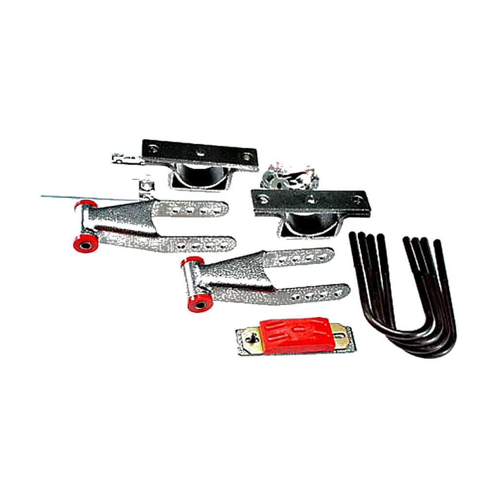 2002–2008 Dodge Ram 4 inch Rear Lowering Kit — DJM Suspension FK2392-4