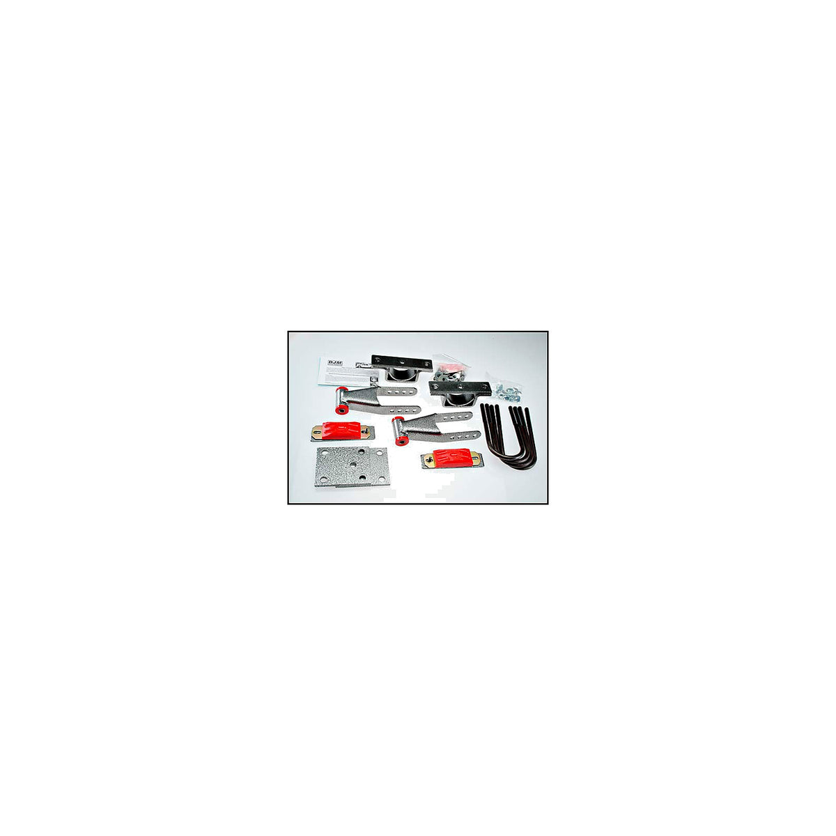 2002–2008 Dodge Ram 4 inch Rear Lowering Kit — DJM Suspension FK2392-4