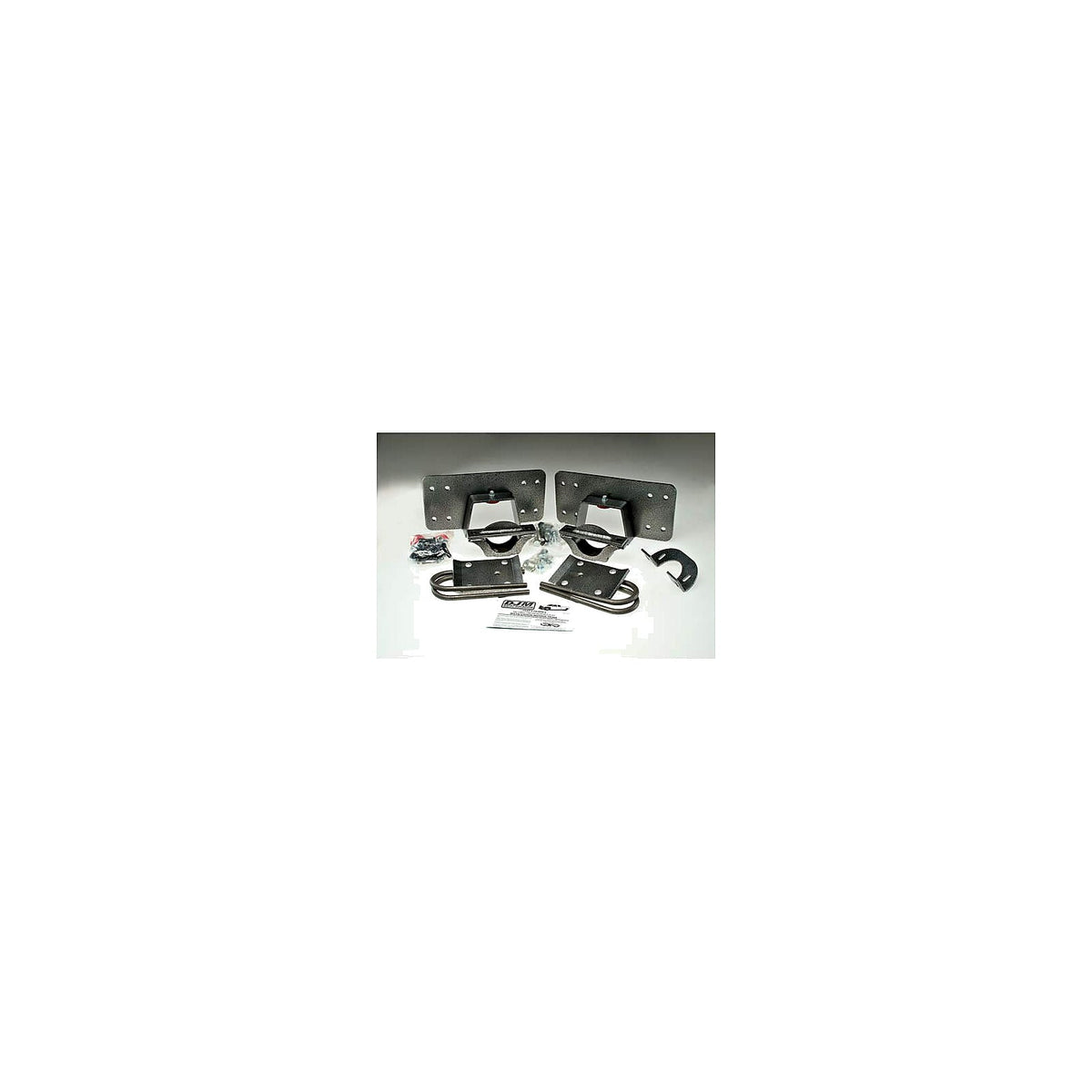 2001–2010 1500/2500/3500 HD 8 inch Lowering Rear Axle Flip Kit — DJM Suspension FK2699-8