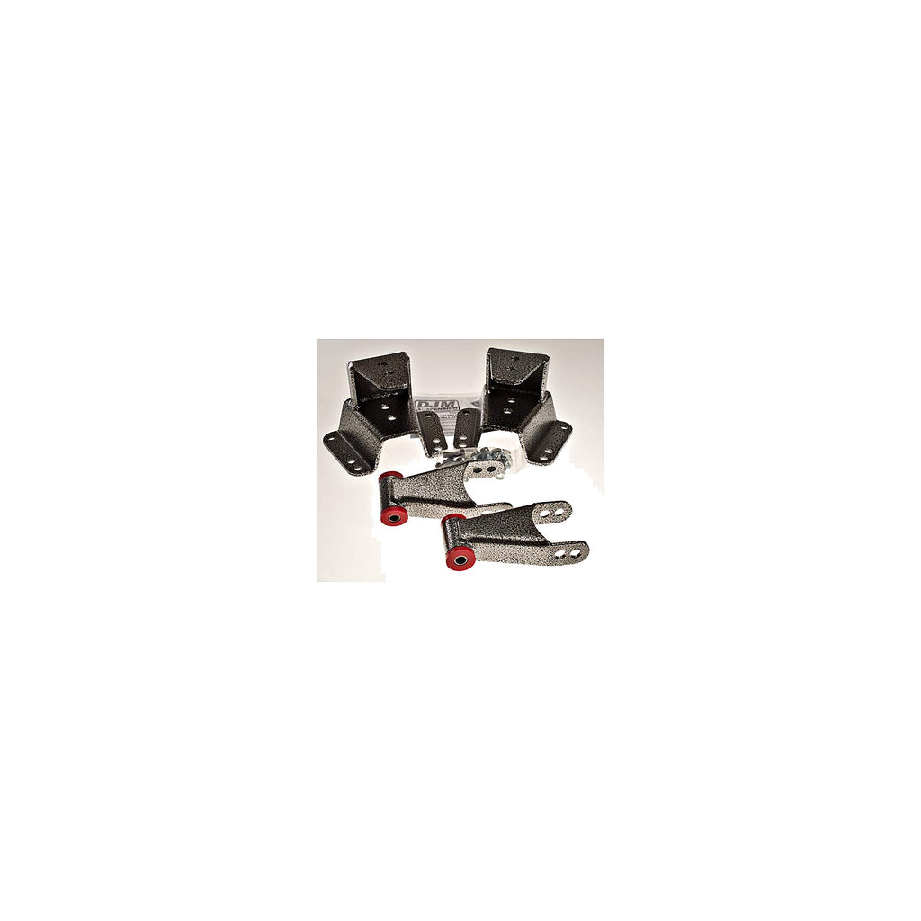 1973-1987 C10 4 inch Rear Axle Hanger & Shackle Kit — DJM Suspension HS1120-4