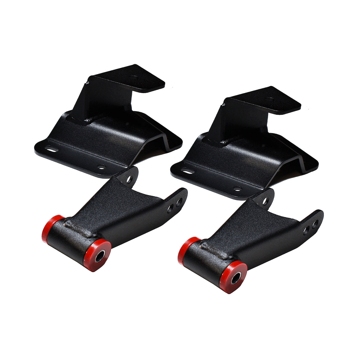 1965–1972 Ford F100 4 inch Rear Leaf Spring Hanger and Shackle kit — DJM Suspension HS1130-4