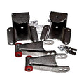 1994-1999 Dodge Ram 4 inch Rear Lowering Hanger & Shackle Kit — DJM Suspension HS1139-4