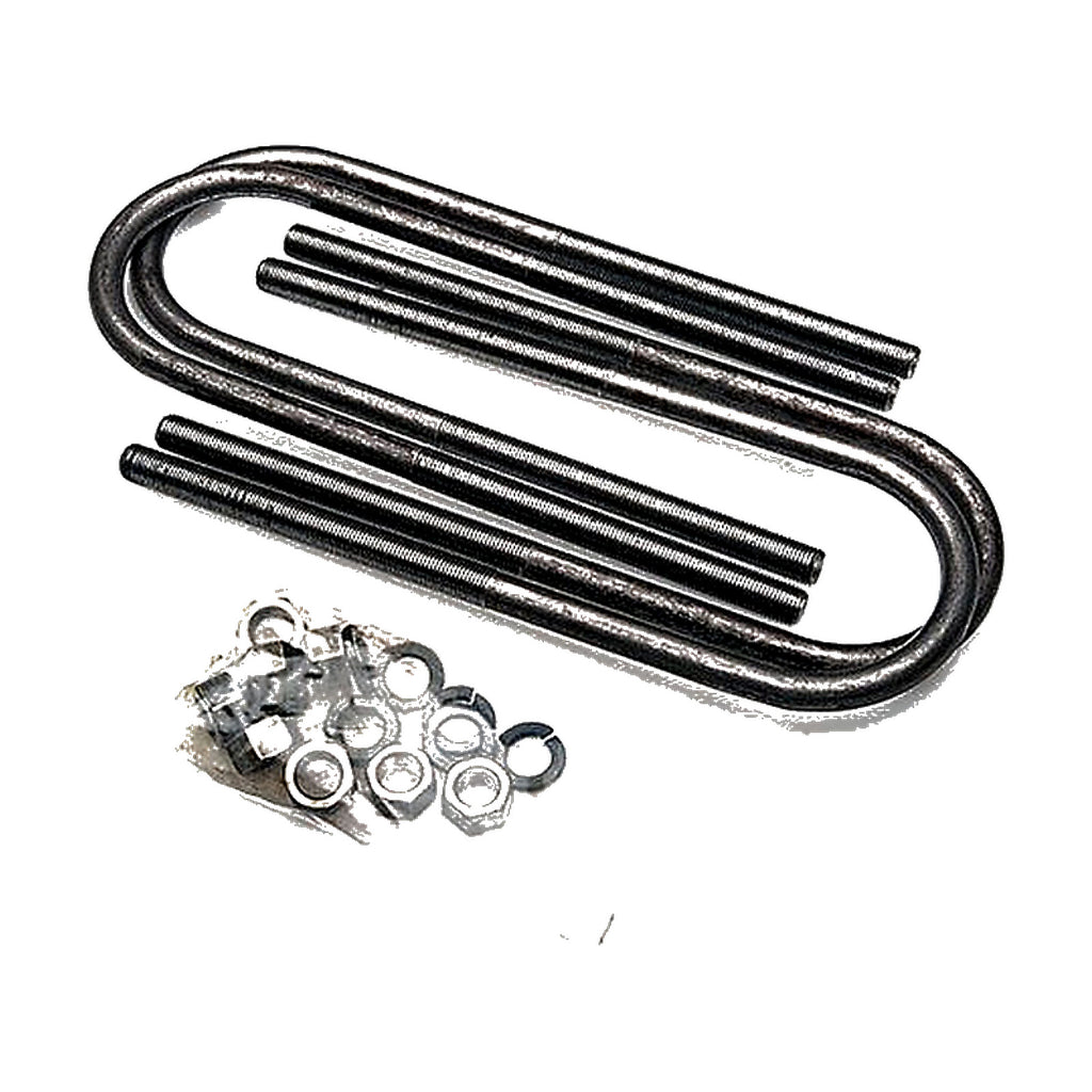Replacement U-Bolt Set for Universal Lowering Block Kits — DJM Suspension LBUBK