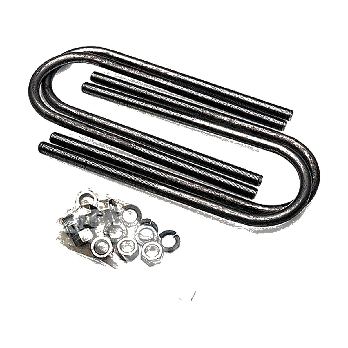 Replacement U-Bolt Set for Universal Lowering Block Kits — DJM Suspension LBUBK