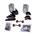 2007–2015 Avalanche, Tahoe and Suburban rear hardware kit with 4 inch coil springs — DJM Suspension RK2007-4
