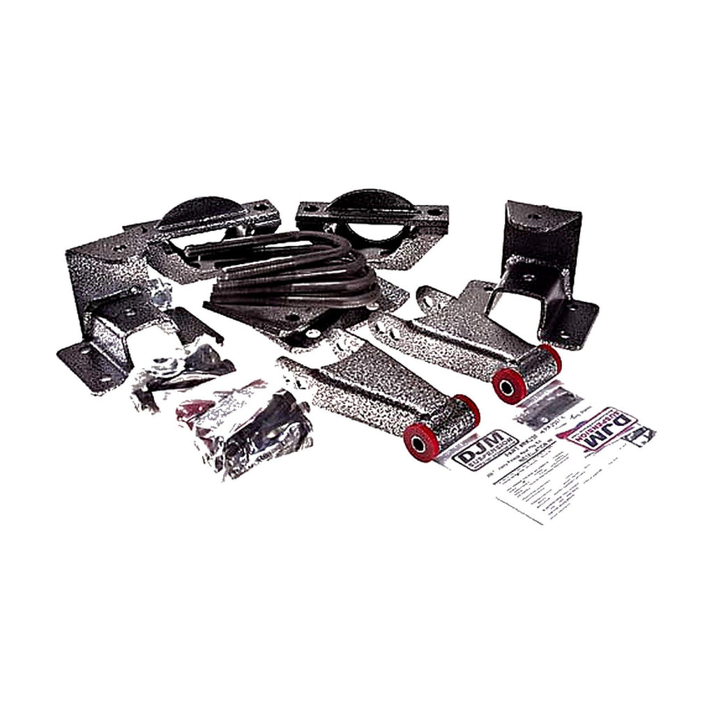 2007-2018 Silverado/Sierra 4 inch Rear Lowering Kit — DJM Suspension RK2507-4