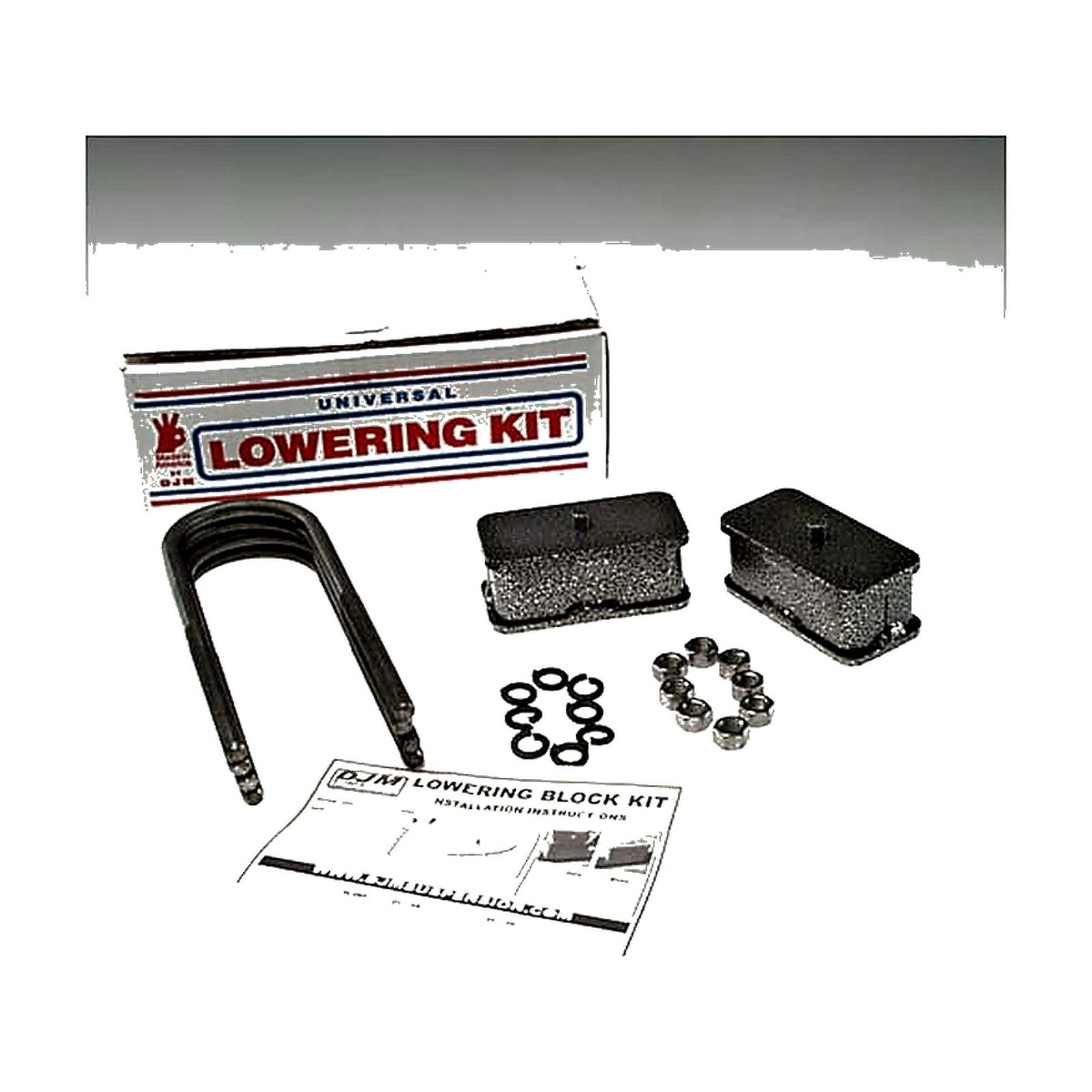 1997 – 2004 Dodge Dakota-RT 2 Inch All steel lowering blocks — DJM Suspension SB2397-2RT