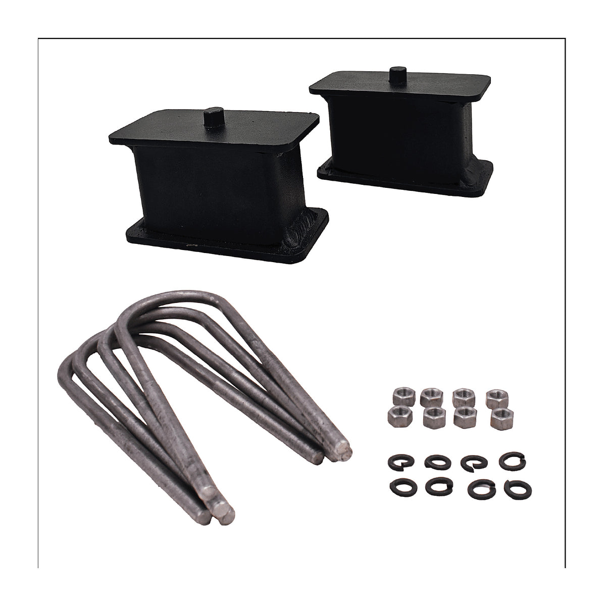 3 inch Universal Steel Lowering Block Kit — DJM Suspension SB3LK