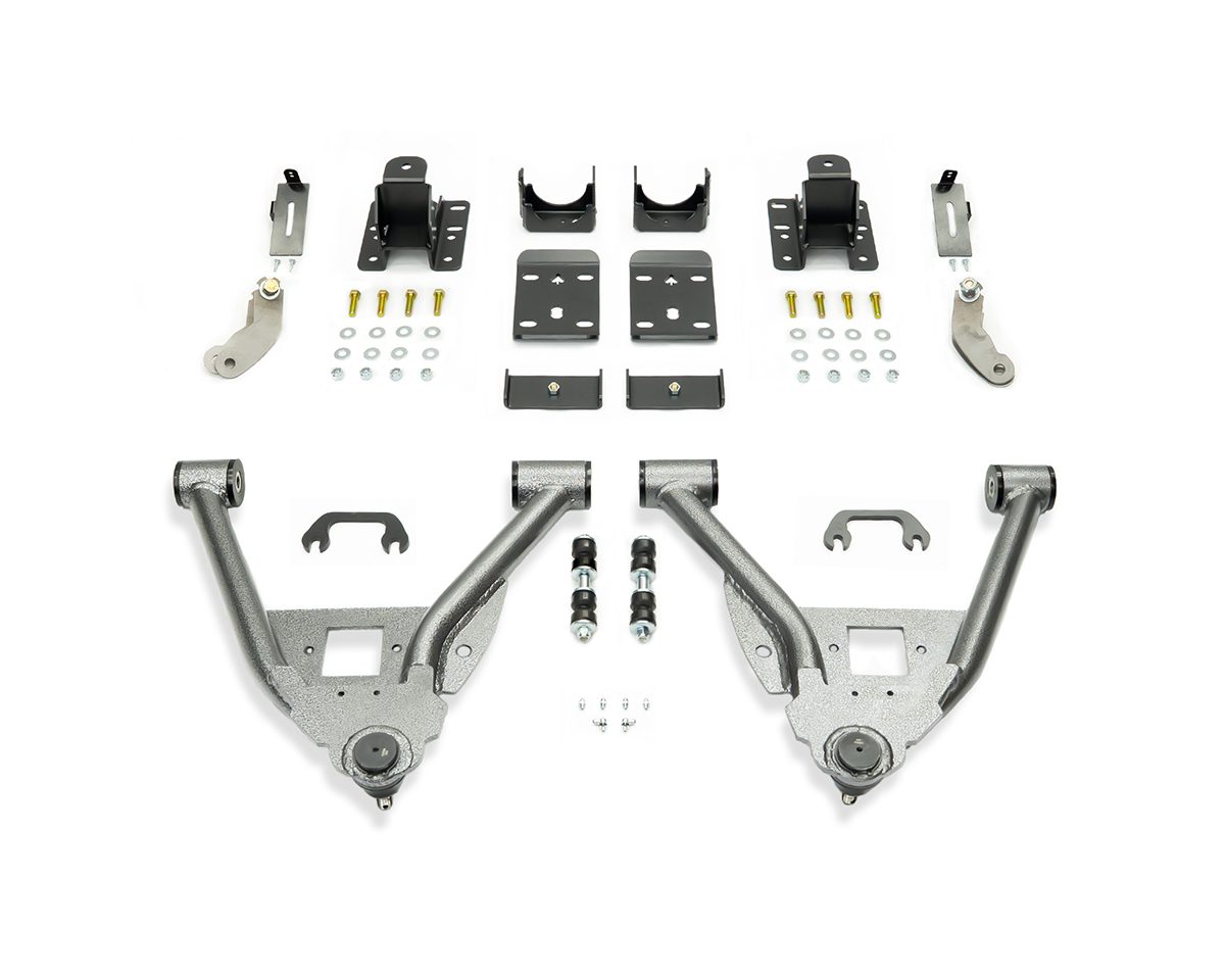 2007-2016 GM1500 (CAST) DENALI EXTENDED/CREW CAB  3/5 LOWERING KIT by IHC Suspension