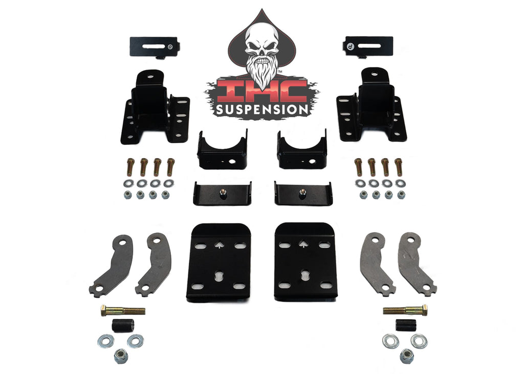 2007-2016 GM1500 (CAST) DENALI EXTENDED/CREW CAB  3/5 LOWERING KIT by IHC Suspension – product detail 2