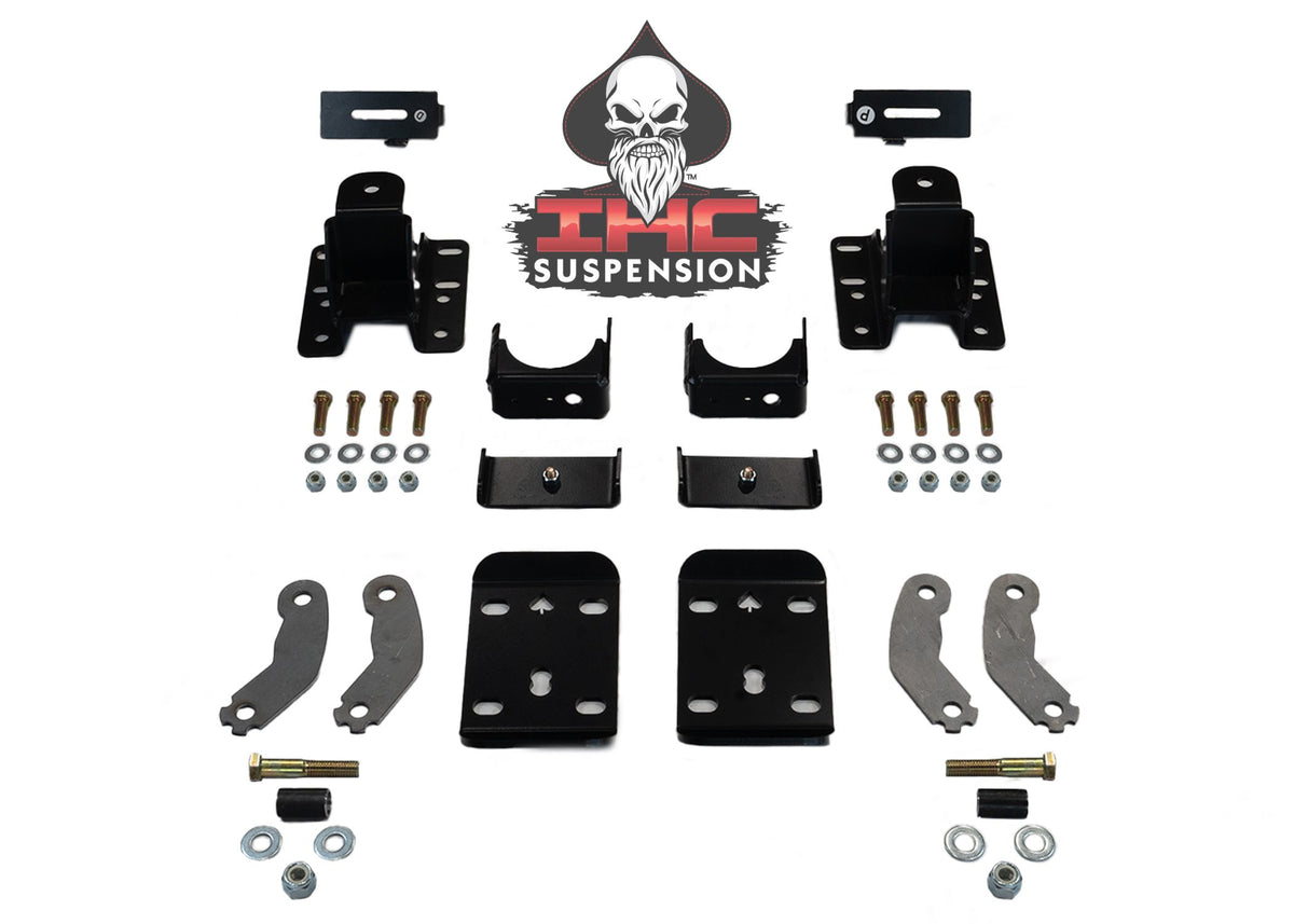 2007-2016 GM1500 (CAST) DENALI EXTENDED/CREW CAB  3/5 LOWERING KIT by IHC Suspension – product detail 2