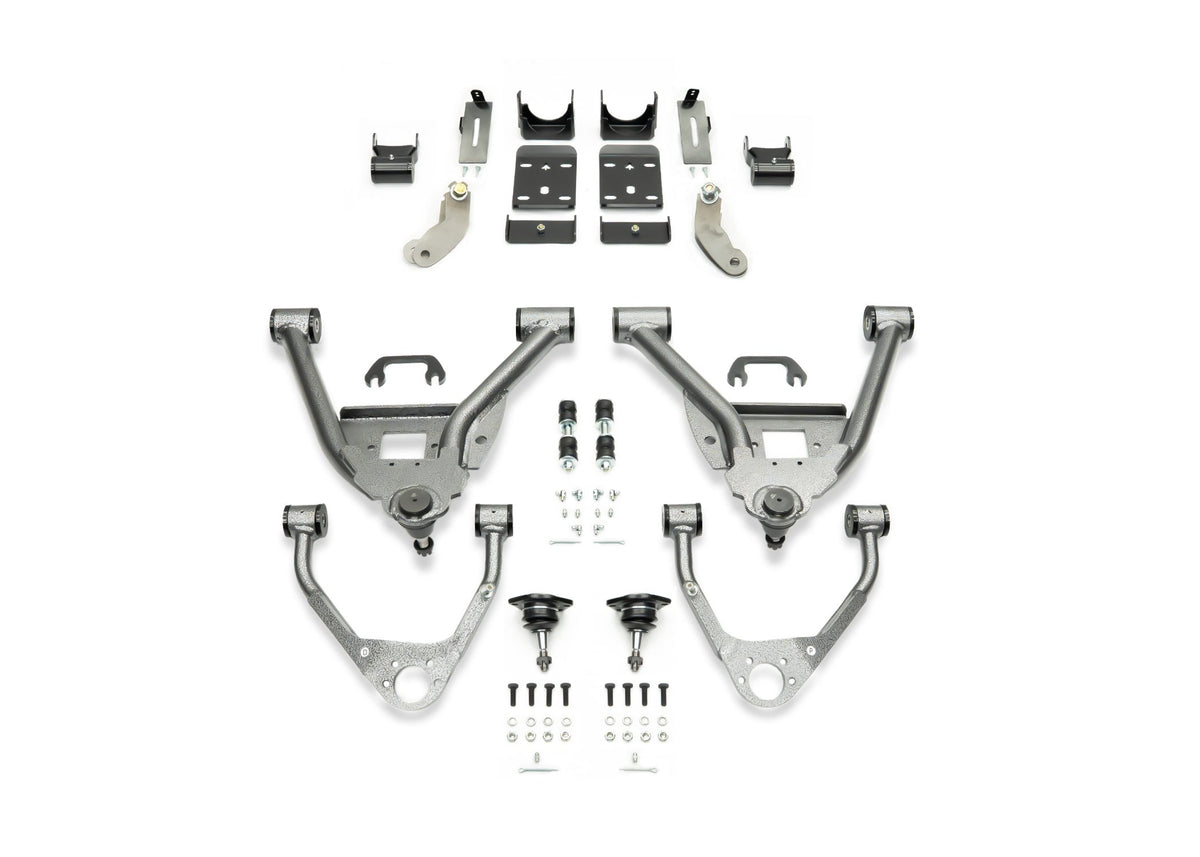 2007-2016 GM1500 (CAST) DENALI EXTENDED/CREW CAB 4/6 LOWERING KIT by IHC Suspension