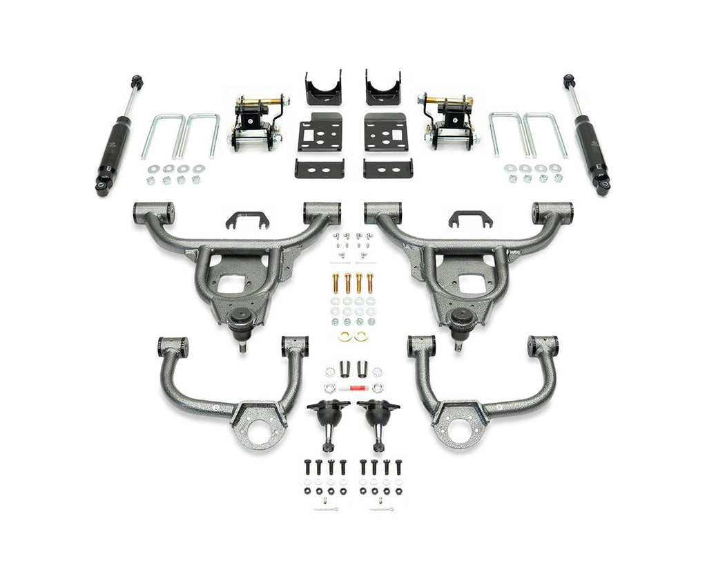 2021-PRESENT F-150 2WD / 4WD EXTENDED/CREW CAB 3/5 LOWERING KIT by IHC Suspension