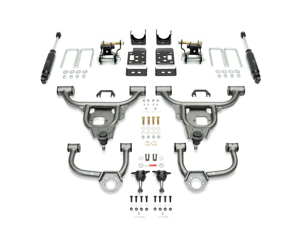2021-PRESENT F-150 2WD / 4WD EXTENDED/CREW CAB 3/5 LOWERING KIT by IHC Suspension