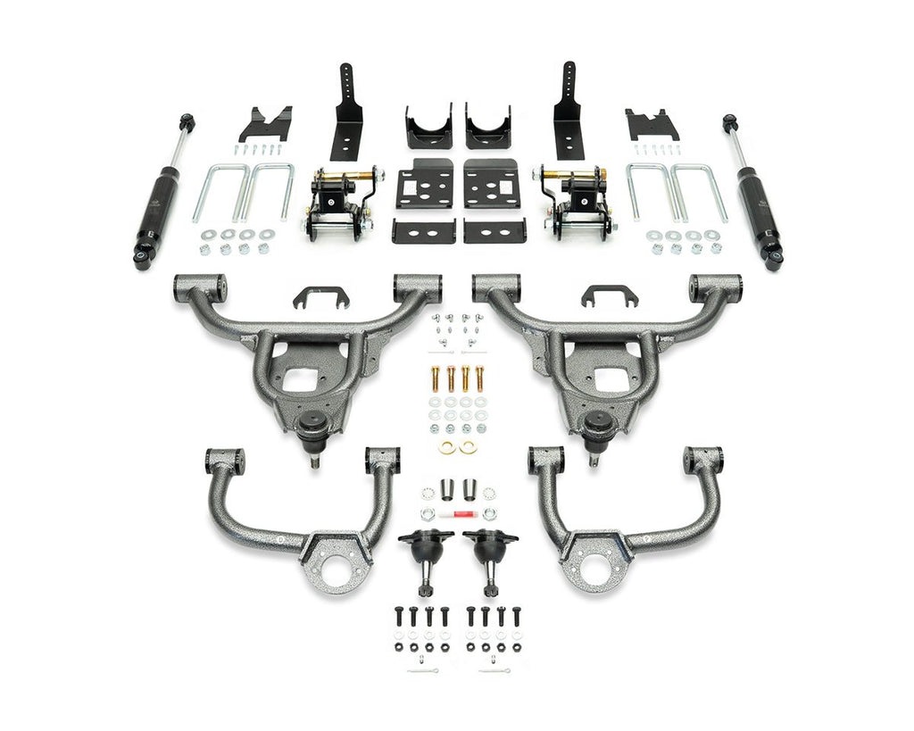 2021-PRESENT F-150 EXTENDED/CREW CAB 3/5 LOWERING KIT (VDS) by IHC Suspension