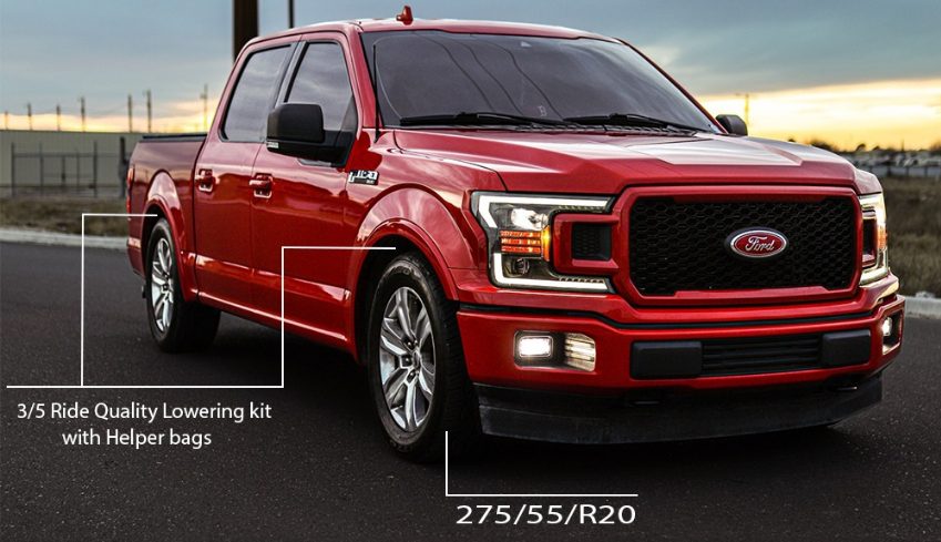 2015-2020 F-150 3″- 4″ FRONT LOWERING CONTROL ARMS by IHC Suspension – product detail 7