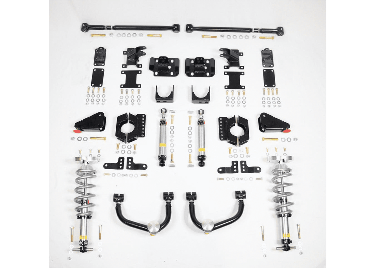 2015-2020 F-150 2WD/4WD single cab 3/5 performance lowering kit by IHC Suspension