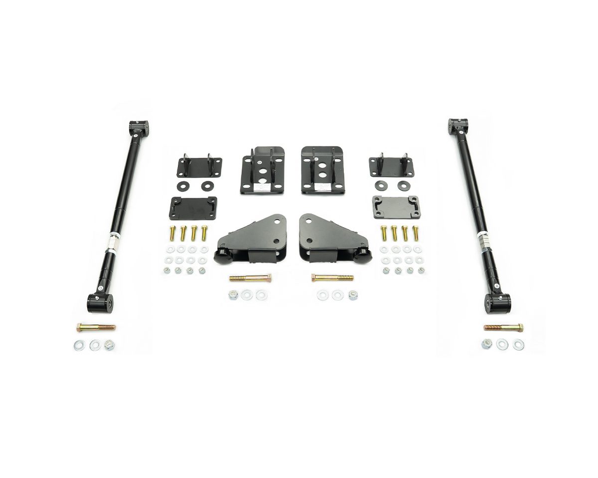 2015-PRESENT F-150 2WD/4WD FITS ALL CABS PERFORMANCE TRACTION BAR KIT (LOWERED APPLICATION ONLY) by IHC Suspension