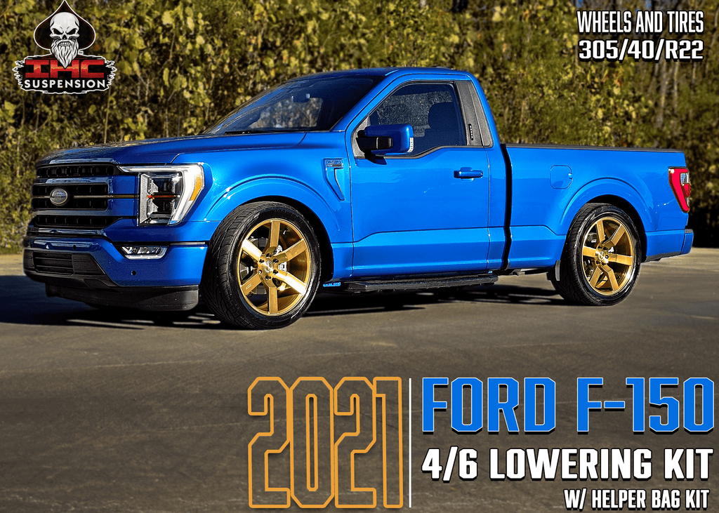 2021-PRESENT F-150 3″- 4″ FRONT LOWERING CONTROL ARMS by IHC Suspension – product detail 7