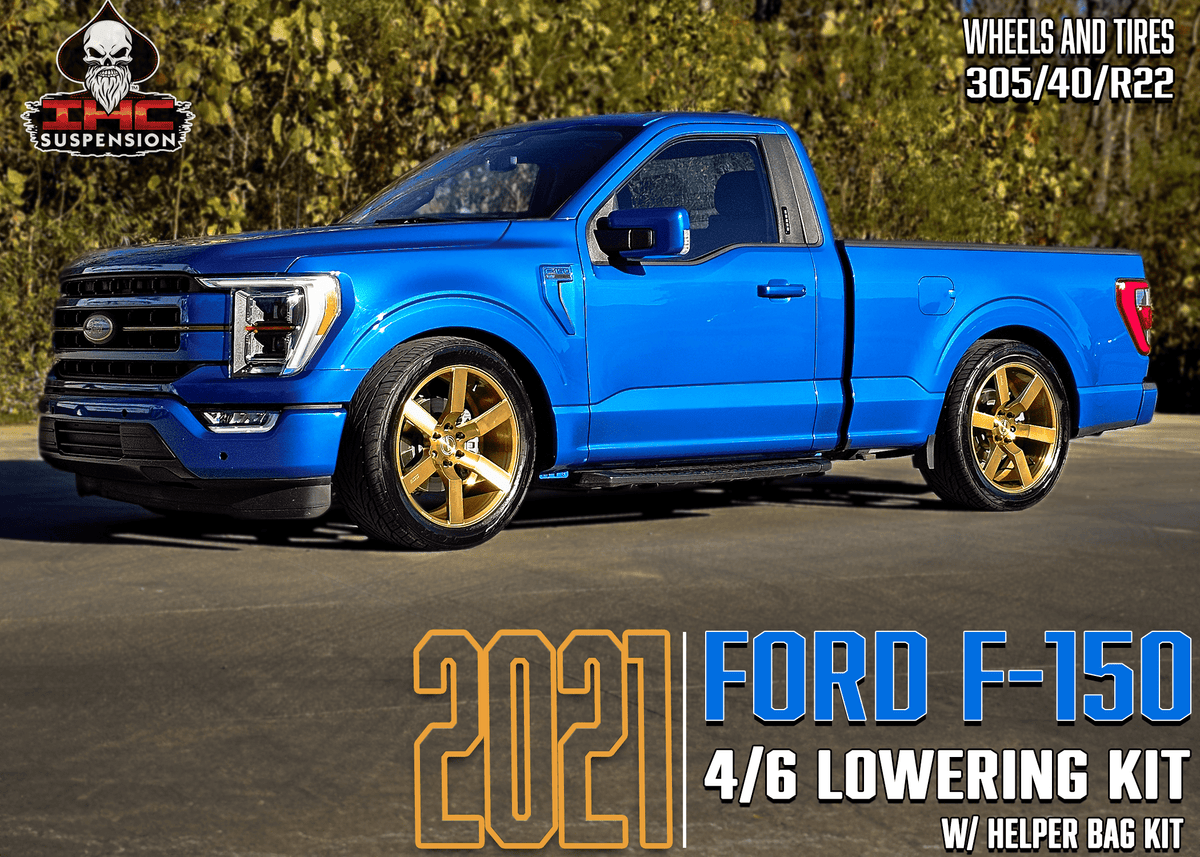 2021-PRESENT F-150 3″- 4″ FRONT LOWERING CONTROL ARMS by IHC Suspension – product detail 7