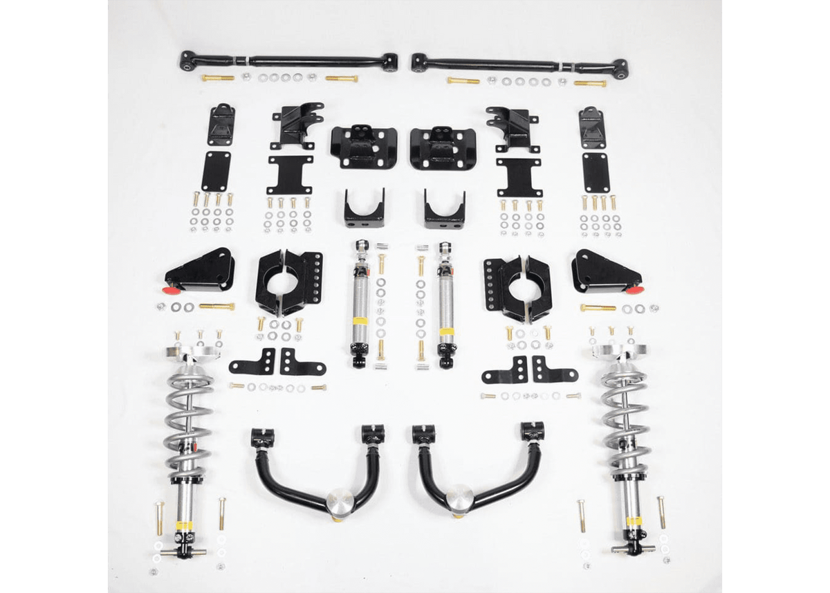 2021-Present F-150 2WD/4WD SINGLE CAB 3/5 PERFORMANCE LOWERING KIT by IHC Suspension