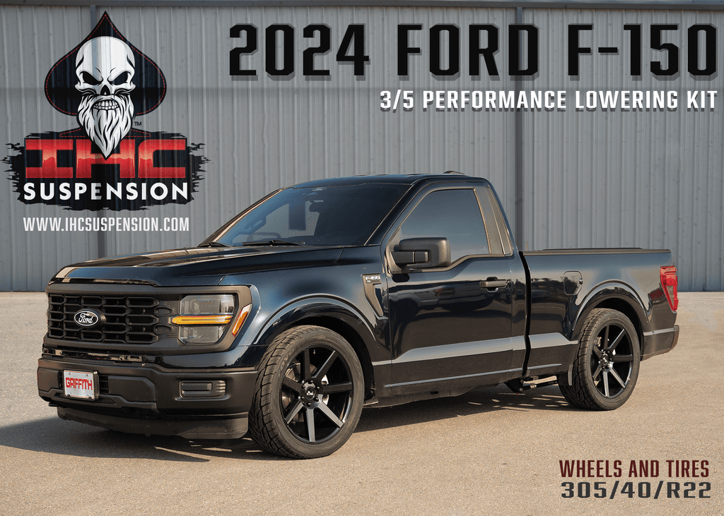2021-Present F-150 2WD/4WD SINGLE CAB 3/5 PERFORMANCE LOWERING KIT by IHC Suspension – product detail 13