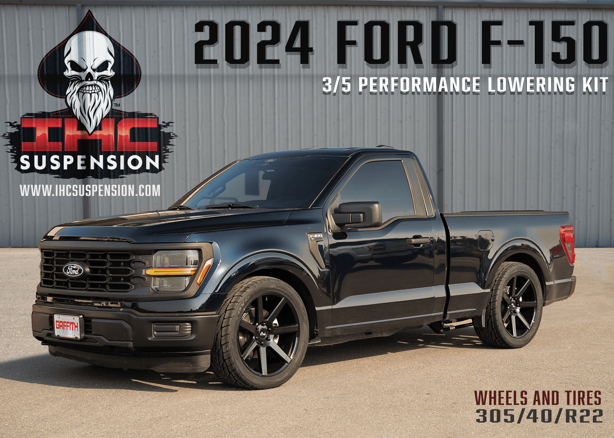 2021-Present F-150 2WD/4WD SINGLE CAB 3/5 PERFORMANCE LOWERING KIT by IHC Suspension – product detail 13