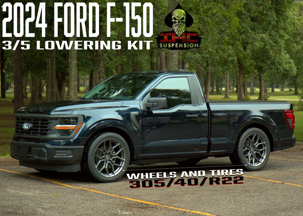 2021-PRESENT F-150 2WD SINGLE CAB 3/5 LOWERING KIT by IHC Suspension – product detail 11
