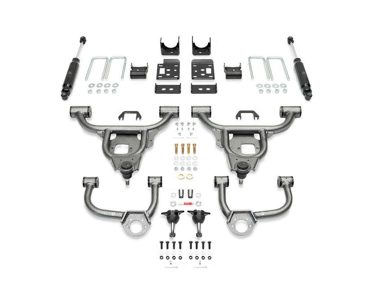 2021-PRESENT F-150 4WD SINGLE CAB 3/5 LOWERING KIT by IHC Suspension