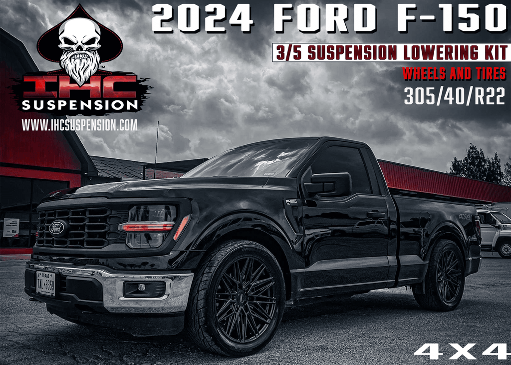 2021-PRESENT F-150 4WD SINGLE CAB 3/5 LOWERING KIT by IHC Suspension – product detail 10