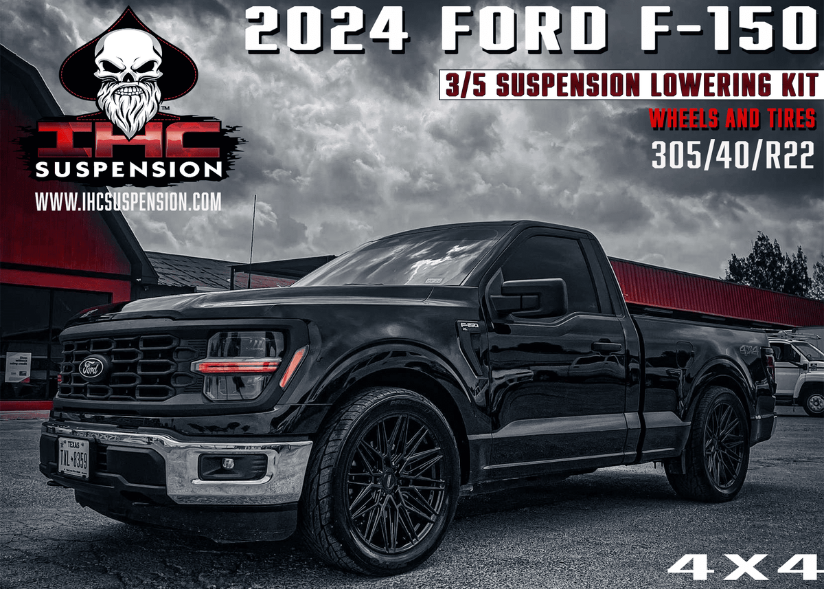 2021-PRESENT F-150 4WD SINGLE CAB 3/5 LOWERING KIT by IHC Suspension – product detail 10