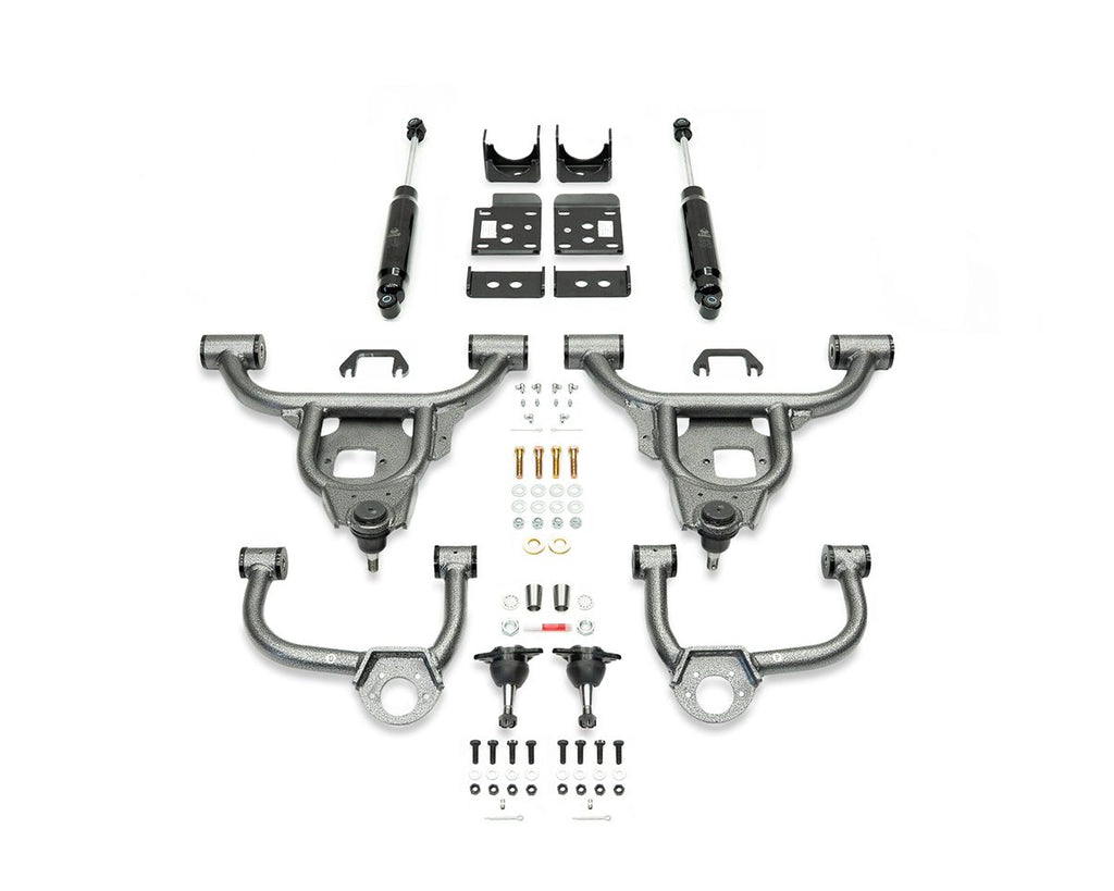 2021-PRESENT F-150 2WD SINGLE CAB 4/6 LOWERING KIT by IHC Suspension