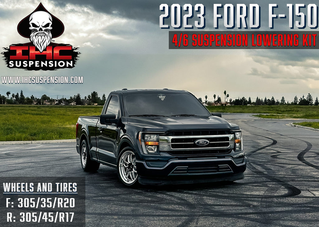 2021-PRESENT F-150 2WD SINGLE CAB 4/6 LOWERING KIT by IHC Suspension – product detail 11