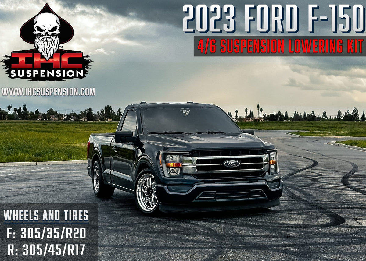2021-PRESENT F-150 2WD SINGLE CAB 4/6 LOWERING KIT by IHC Suspension – product detail 11