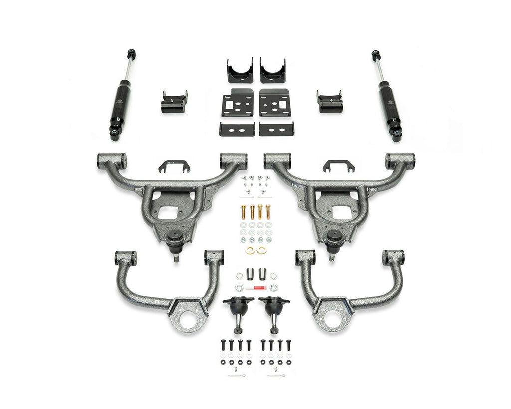 2021-PRESENT F-150 2WD EXTENDED/CREW CAB 4/6 LOWERING KIT by IHC Suspension