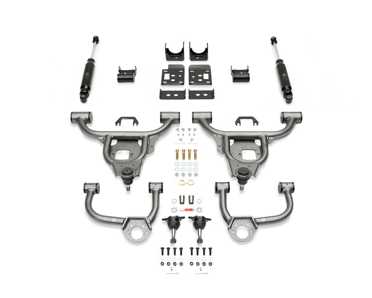 2021-PRESENT F-150 2WD EXTENDED/CREW CAB 4/6 LOWERING KIT by IHC Suspension