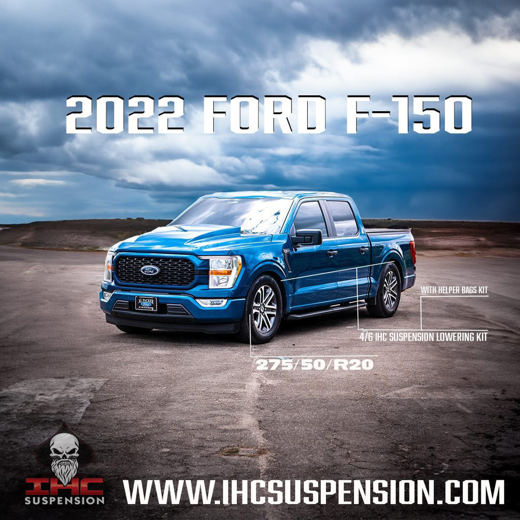 2021-PRESENT F-150 2WD EXTENDED/CREW CAB 4/6 LOWERING KIT by IHC Suspension – product detail 8