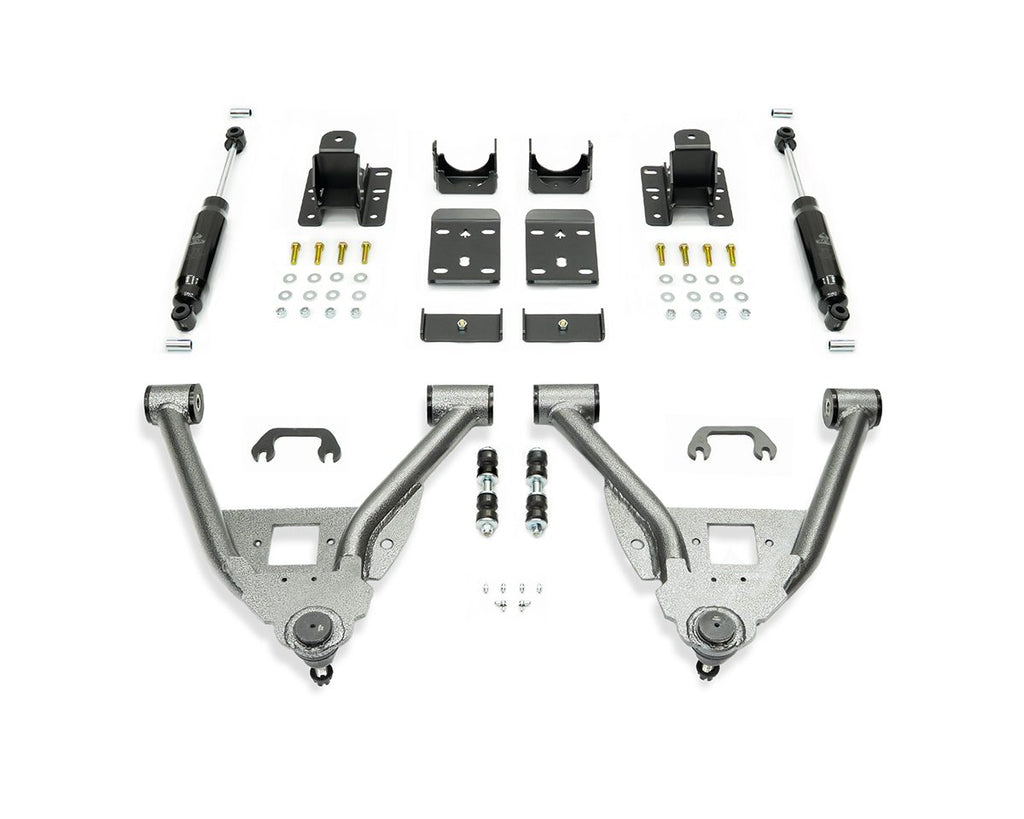 2007-2016 GM1500 (CAST) 3/5 LOWERING KIT EXTENDED/CREW CAB by IHC Suspension