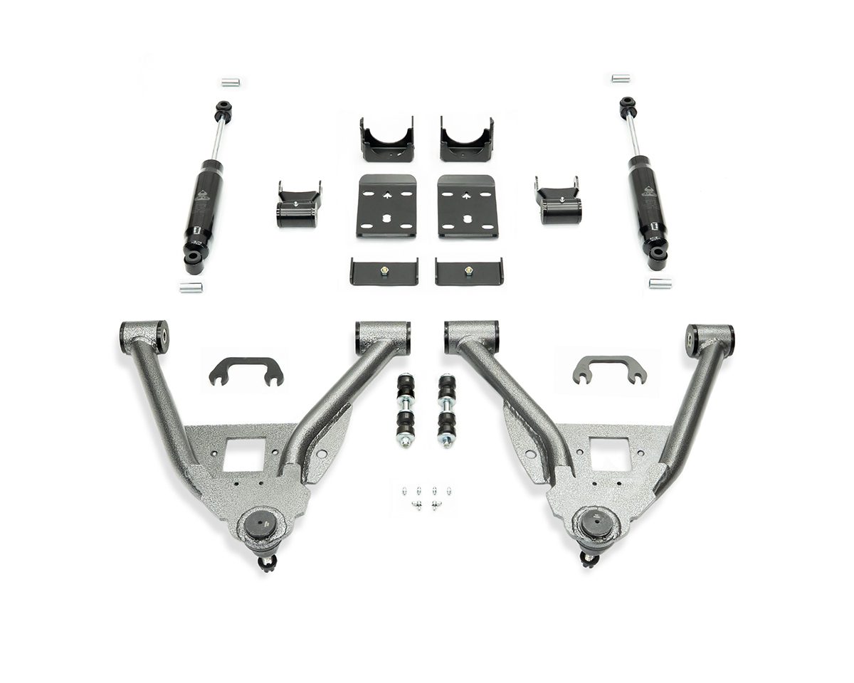 2007-2016 GM1500 (CAST) 3/5 LOWERING KIT SINGLE CAB by IHC Suspension