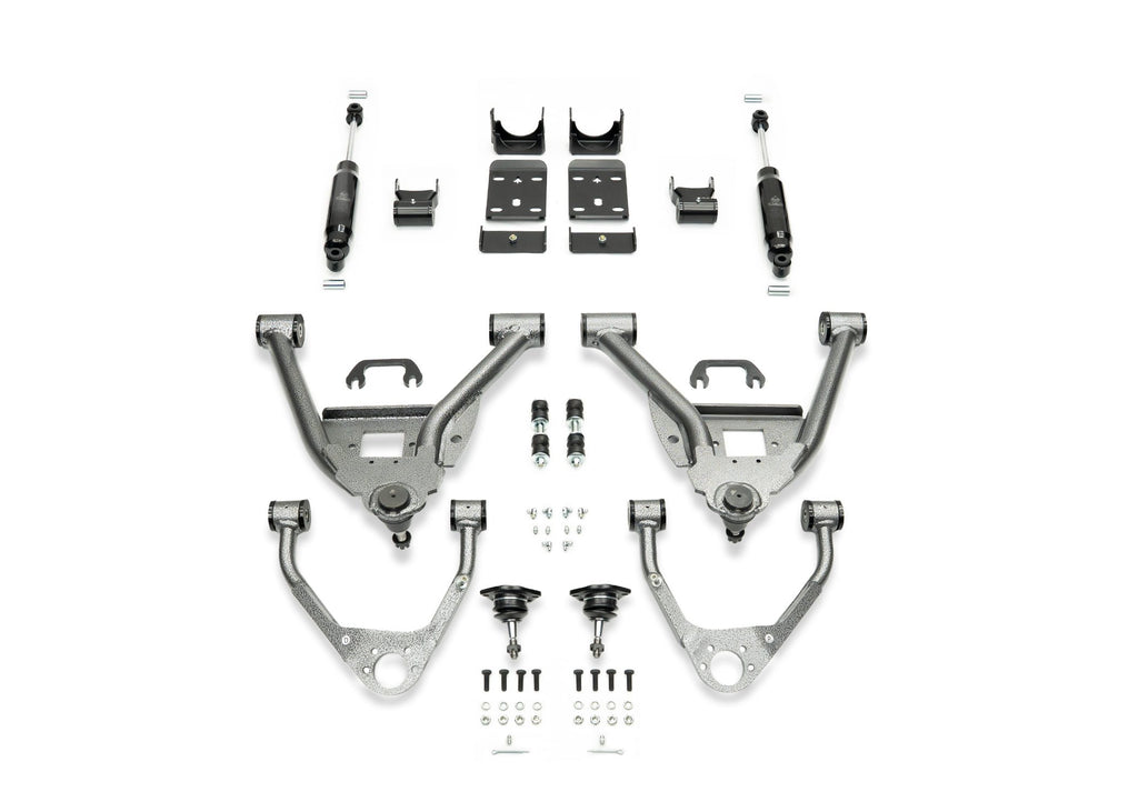 2007-2016 GM1500 (CAST) 4/6 LOWERING KIT EXTENDED/CREW CAB by IHC Suspension