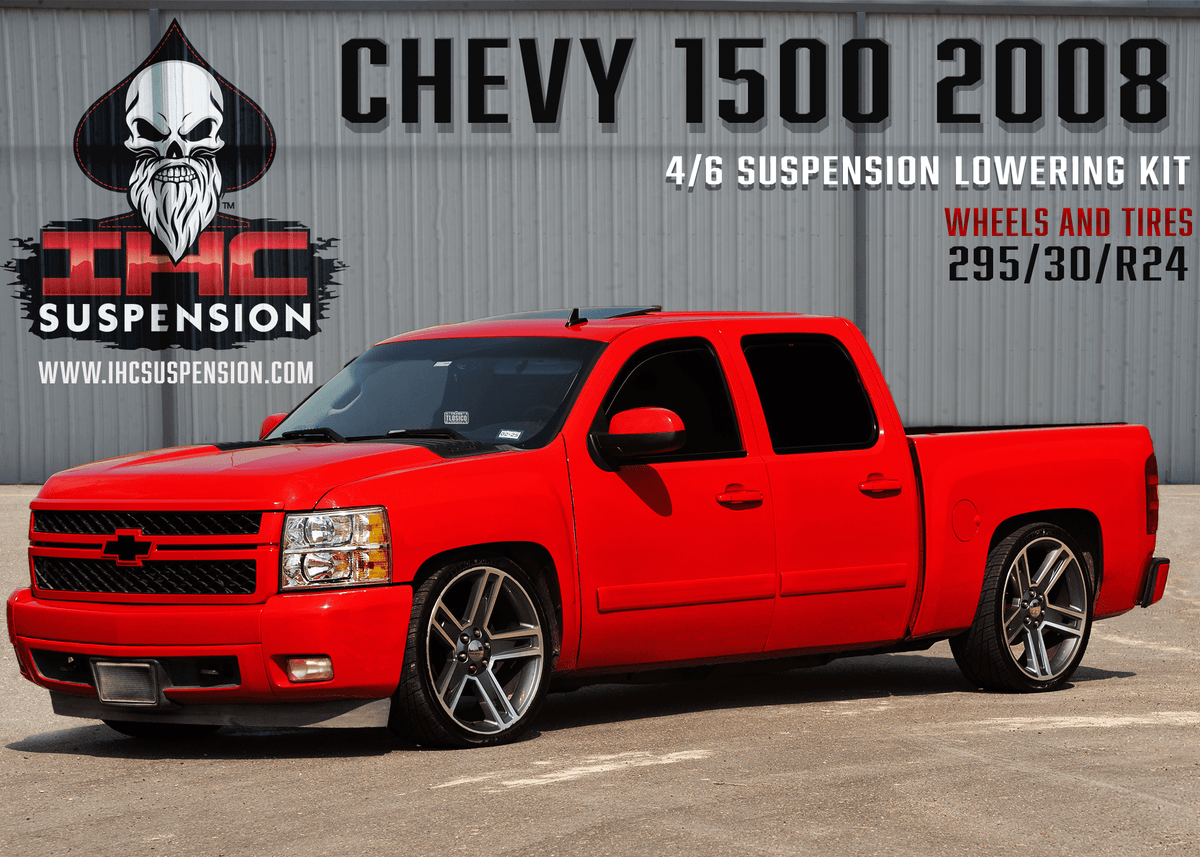 2007-2016 GM1500 (CAST) 4/6 LOWERING KIT EXTENDED/CREW CAB by IHC Suspension – product detail 8