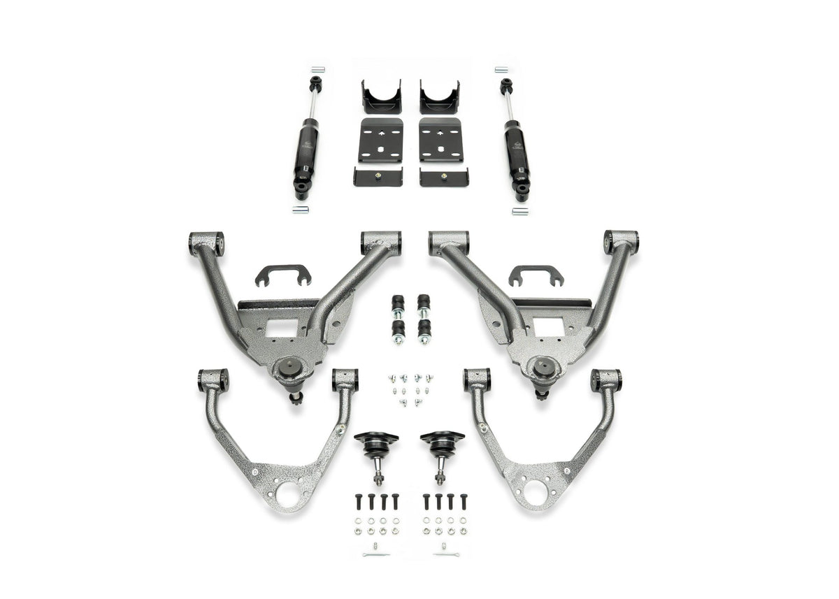 2007-2016 GM1500 (CAST) 4/6 LOWERING KIT SINGLE CAB by IHC Suspension