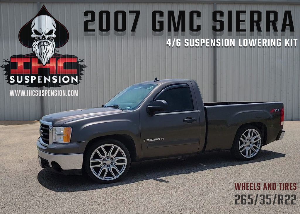 2007-2016 GM1500 (CAST) 4/6 LOWERING KIT SINGLE CAB by IHC Suspension – product detail 8
