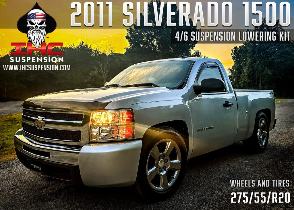 2007-2016 GM1500 (CAST) 4/6 LOWERING KIT SINGLE CAB by IHC Suspension – product detail 9