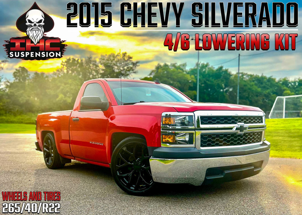 2007-2016 GM1500 (CAST) 4/6 LOWERING KIT SINGLE CAB by IHC Suspension – product detail 11